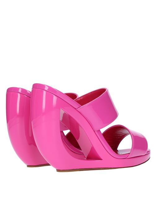 Mules WELLI MANOLO BLAHNIK in vernice MANOLO BLAHNIK | 12323720008FUXIA